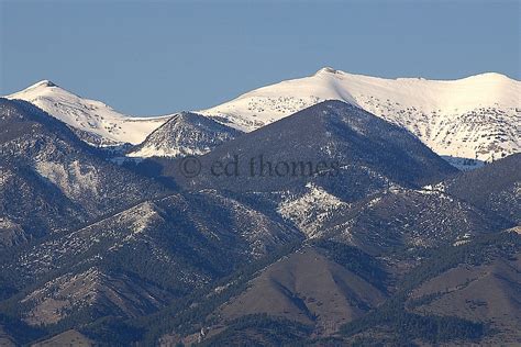 Bridger Mountain Peaks Ed Thomes Photography