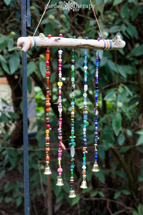 Add Sparkle To The Garden With This Beautiful Beaded Wind Chime