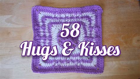 058 hugs and kisses granny square youtube