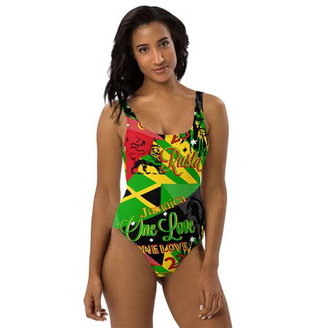 jamaican rasta one piece swimsuit