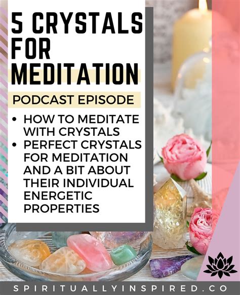 Crystals Make Perfect Meditation Companions Meditating With Crystals Is One Of The Best Ways To