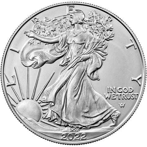 1 Unze American Eagle 2022 Silbermünze Taube Edelmetalle