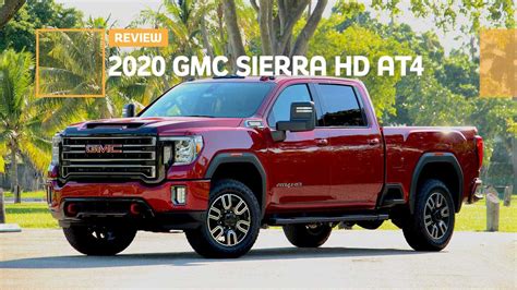 2020 Gmc Sierra 2500 At4 Diesel Review Rugged But Unrefined
