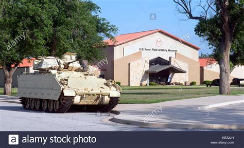 Fort Sill Oklahoma May 2016 Us Army Field Artillery Museum Outdoor