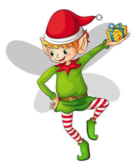 Christmas Cute Elf Clipart Cliparting