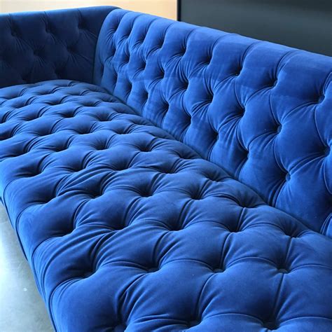 Blue Velvet Sofa Hausmodern Beautiful Modern And Mid Century Modern