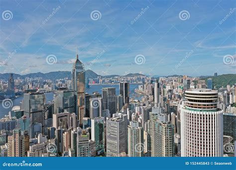 Wan Chai District Hong Kong 1 July 2019 Editorial Stock Photo Image