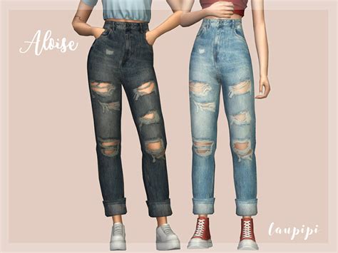 Sims 4 Low Rise Jeans