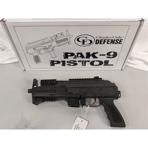 Charles Daly Pak 9 Semi Auto Pistol Woriginal Box 2 Mags Sling