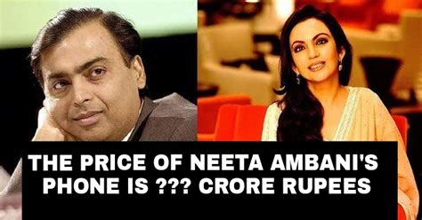 Official account of nita ambani bussiness person and managment consulting firm mckinsey and company, director of reliance jio and reliance foundation !!. You will be shocked to know the real cost of Mobile phone ...
