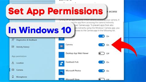 How To Set App Permissions In Windows 10 ।। Access And Manage Windows