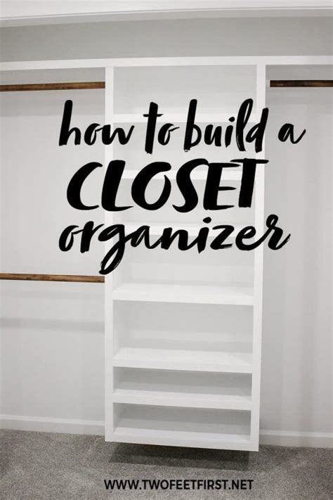 Rta systems are more affordable, and most are relatively easy to assemble and install if you have a few basic diy skills. How to Build an Easy DIY Closet Organizer: Build to Organize Challenge | Build a closet, Closet ...