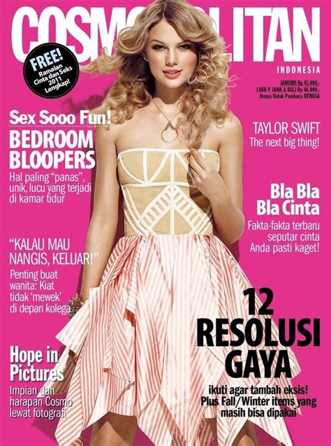 Cosmopolitan Indonesia Magazine Taylor Swift Taylor Taylor Swift