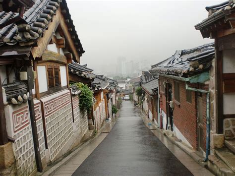 Bukchon Hanok Village Gye Dong Jongno Gu Seoul South Korea Bukchon Hanok Village Village