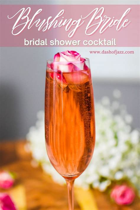 Hosting A Wedding Shower Soon The Blushing Bride Is An Easy Bright And Bubbly Blus Bridal
