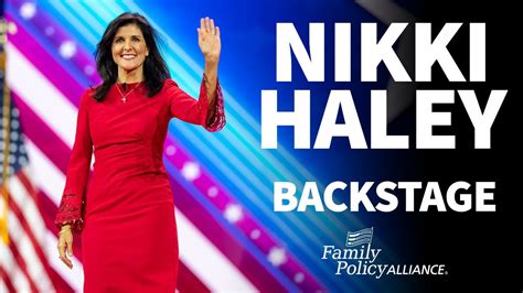 Nikki Haley Backstage We Dont Need Quotas We Dont Need Special