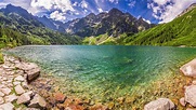 Morskie Oko lake in Tatra National Park, Poland [ 1920 x 1080 ]#travel ...