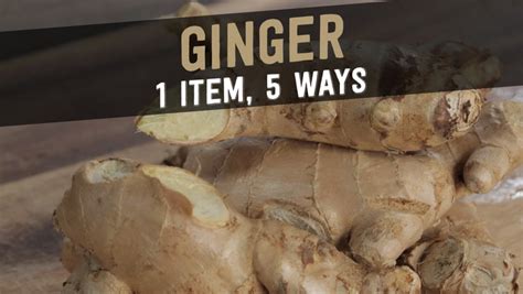 Cooking With Ginger Tips That Will Improve Your Kitchen Skills VIDEO