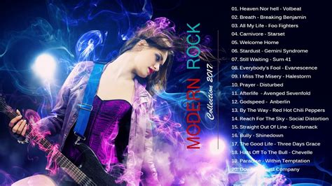 Best Of Modern Rock Songs Modern Rock Songs Playlist Live Collection