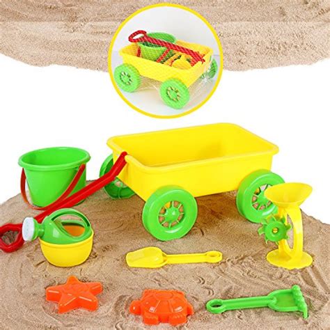 Beach Wagon Toys Set For Kids Sand Toys Kids Outdoor Toys Sandbox