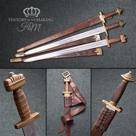 Anglo Saxon Swords Fight Ready History In The Making