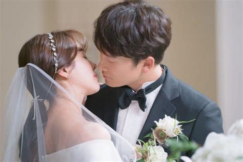 “familiar Wife” Reveals 1st Glimpse Of Han Ji Min And Ji Sungs Wedding Soompi