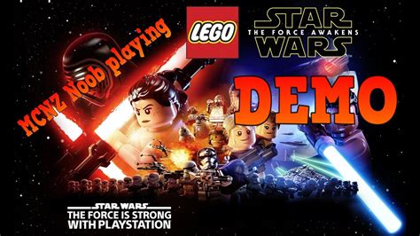 Lego Star Wars The Force Awakens Ps4 Demo Live Stream Youtube