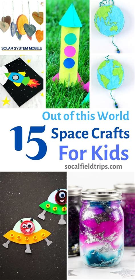 15 Space Activities And Crafts For Kids Space Crafts For Kids Space