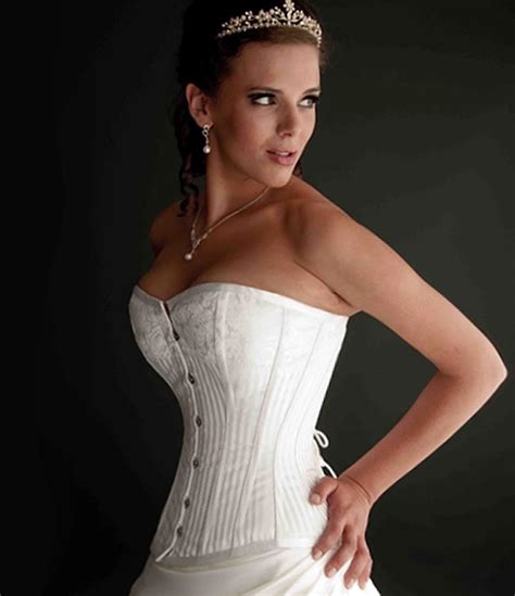 Lingerie Models Bride In Corset