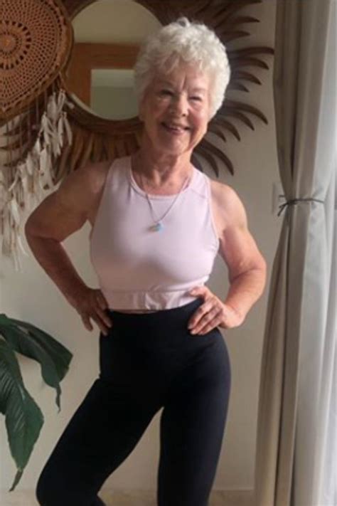 this 76 year old fitness fanatic will inspire you to reach your goals in the gym stylish older