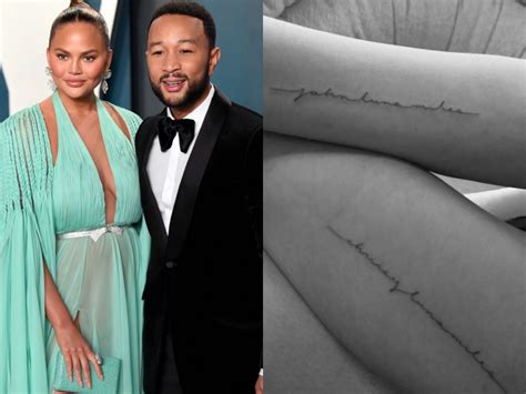 If you missed it, just last weekend, chrissy and john legend made heads turn in their hot looks for a post grammy party in los angeles. Kanye West, Chrissy Teigen, and 24 other celebrities who have tattoos inspired by their children