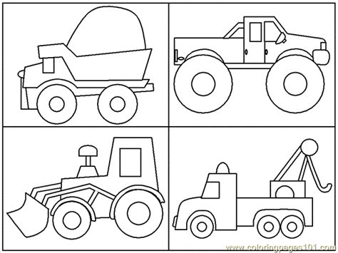 Follow the right procedure in making royal icing; Coloring Pages Trucks (Transport > Trucks) - free printable coloring page online