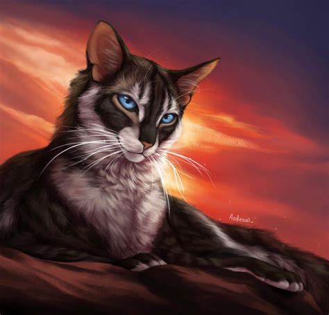 Hawkfrost By Aodesai On Deviantart Warrior Cats Art Warrior Cats