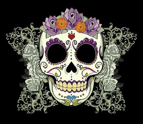 Sugar skulls are also popular tattoos. Misguided Ghost: Sugar Skulls