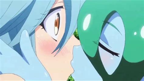 slime girl s first kiss cute and funny slime moments youtube