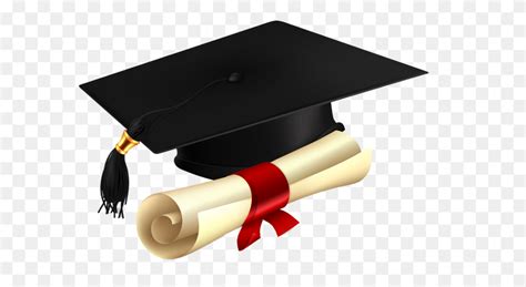 Graduation Cap And Diploma Clipart Png Phd Clipart Flyclipart