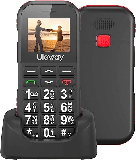 Ushining Big Button Mobile Phone For Elderlydual Sim Unlocked Gsm