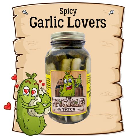 Spicy Garlic Lovers Picklepatch