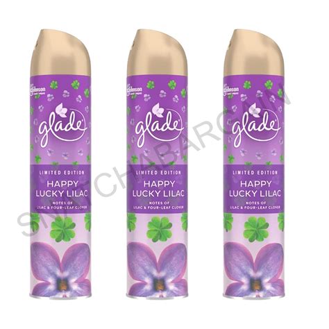 X Glade Happy Lucky Lilac Air Freshener Room Spray Ml Limited Edition Ebay