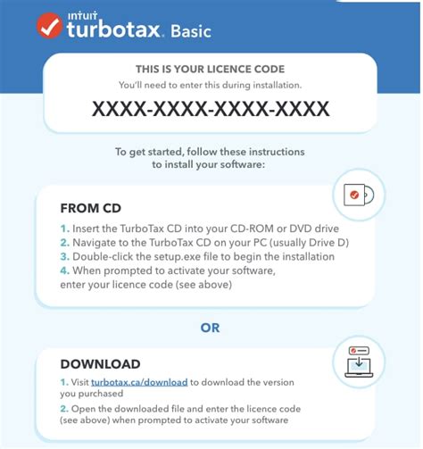 Understanding Your Turbotax Product Licence Code