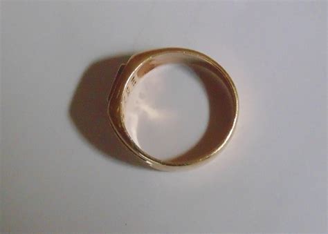 14k Solid Gold Mens Ring Marked 585 Catawiki