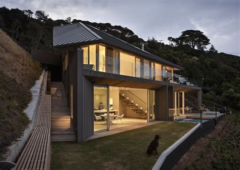 This Open Concept New Zealand Beach House Is Beyond Luxurious