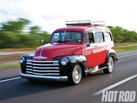 1953 Chevrolet Suburban 75 Years Of Suburban Hot Rod Network