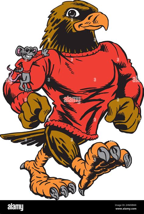 Hawk Mascot