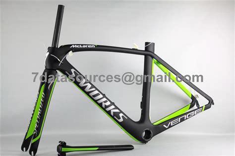 Specialized Road Bike S Works Bicycle Carbon Frame Venge Green