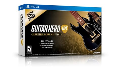 Guitar Hero Live Supreme Party Edition Unboxing Youtube