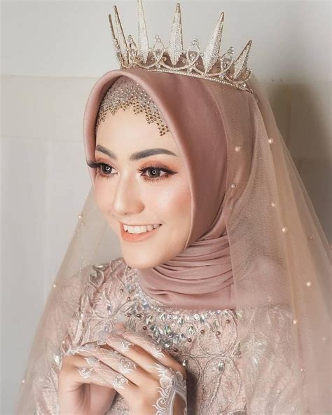 Foto Pengantin Berhijab Tercantik Materi Belajar Online