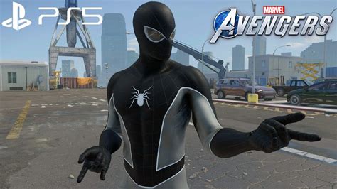 Marvel S Avengers Spider Man Negative Zone Suit Gameplay K Fps Playstation Youtube