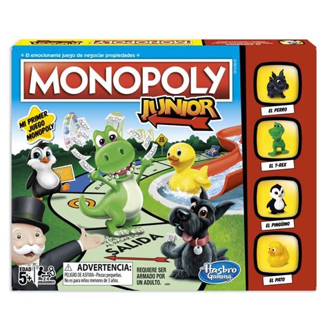 Más allá de si eso es verdad o mentira, lo cierto es que competir para ser el más rico de todos es una experiencia muy divertida. Hasbro Monopoly junior - Falabella.com