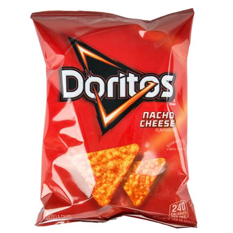 Doritos Nacho Chips Individual Bags 64case